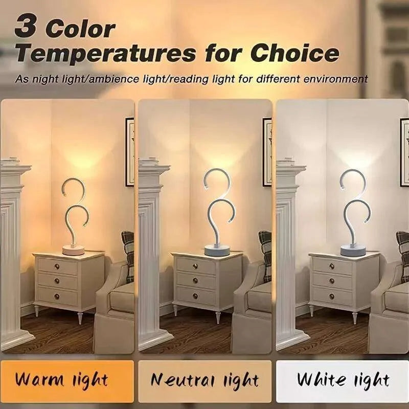 Curve Question Mark Desk Lamp
