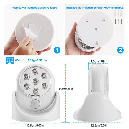 Motion Sensor LED Spotlight