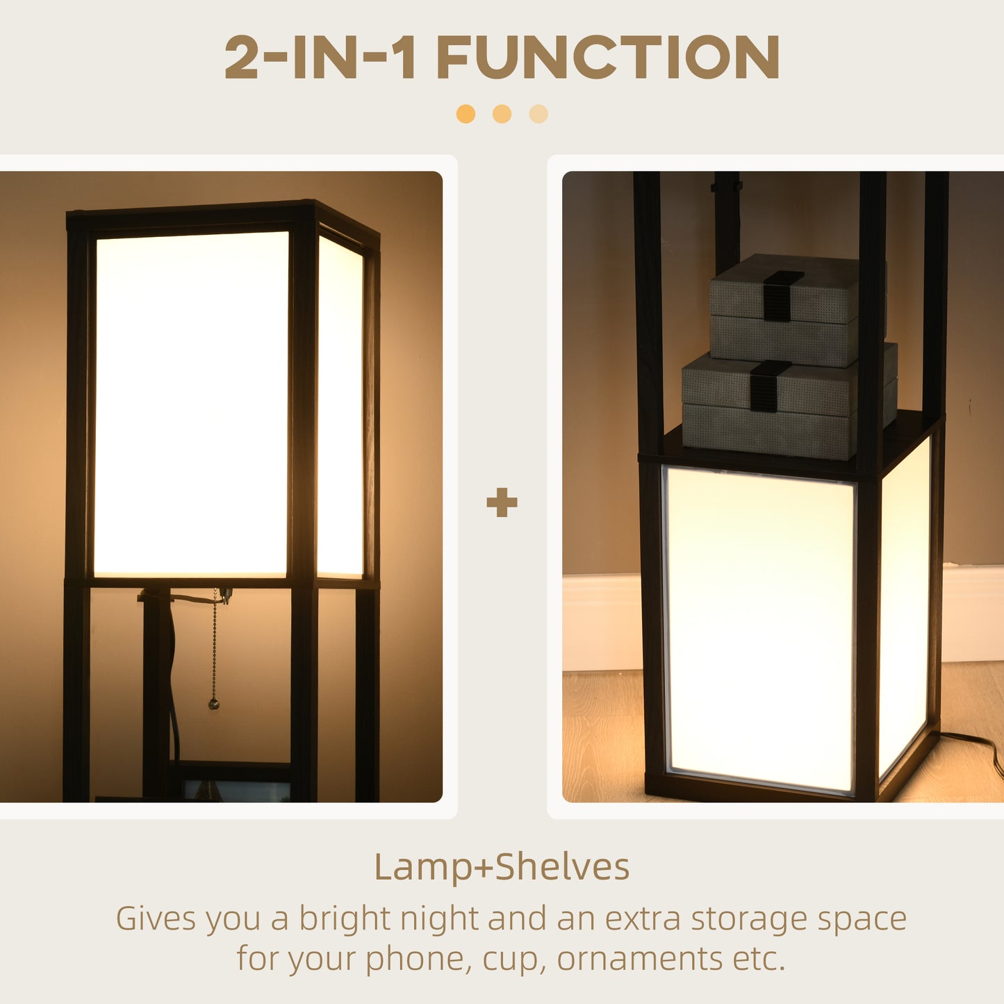 Shadow Box Floor Lamp