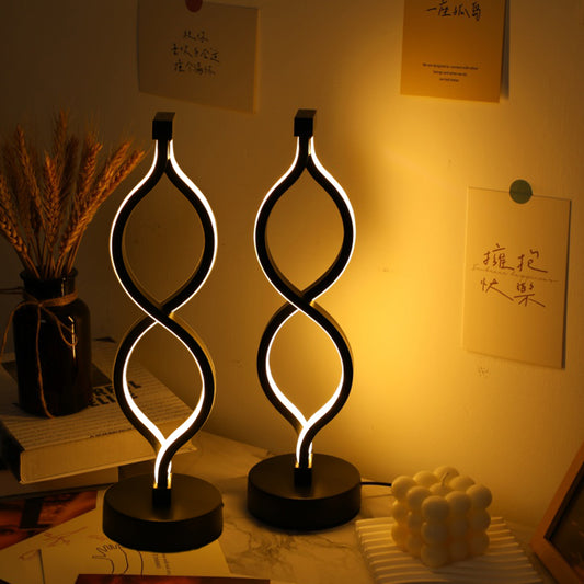 Wave Glow LED Desk Lamp