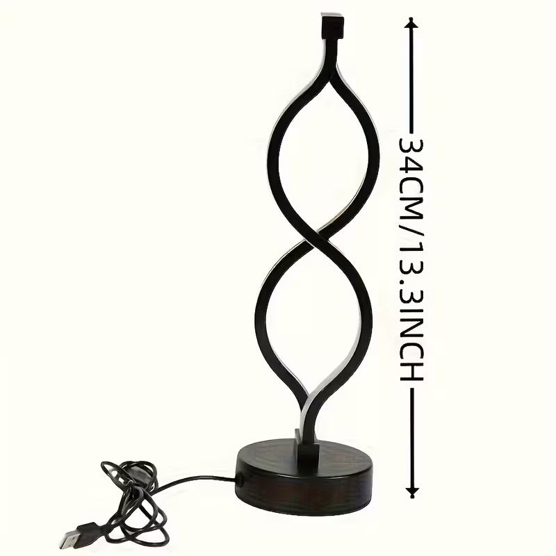Wave Glow LED Desk Lamp