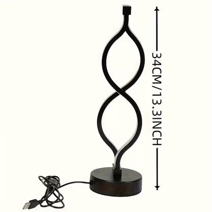 Wave Glow LED Desk Lamp