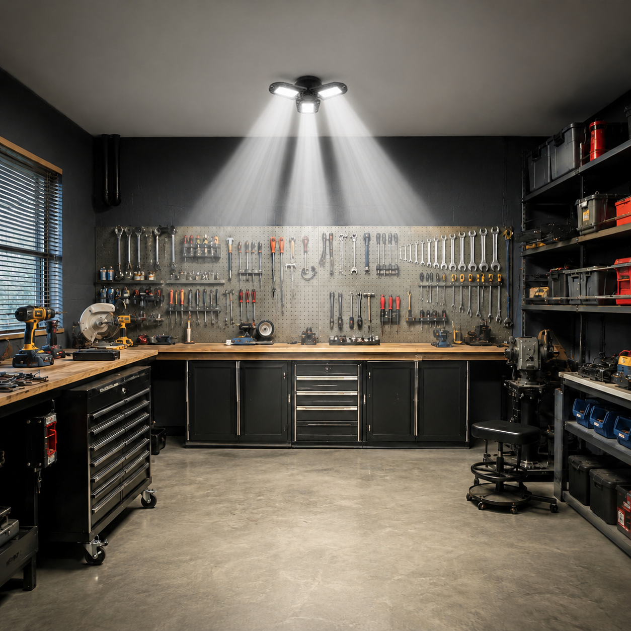 The Triforce Garage Light