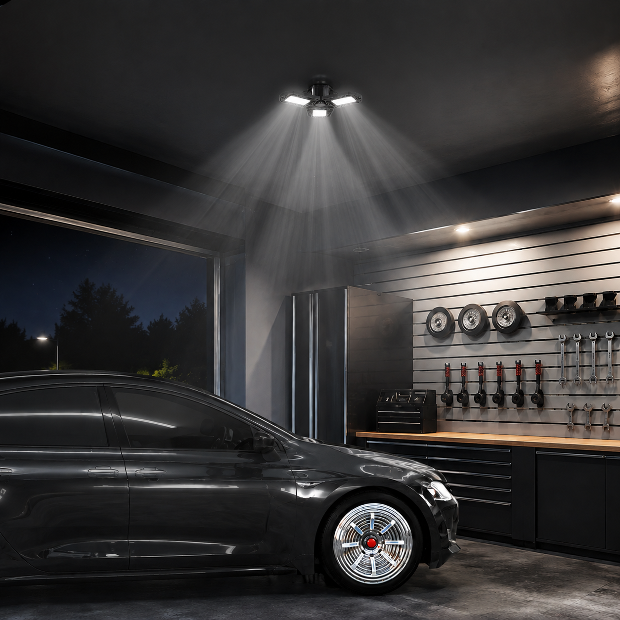 The Triforce Garage Light