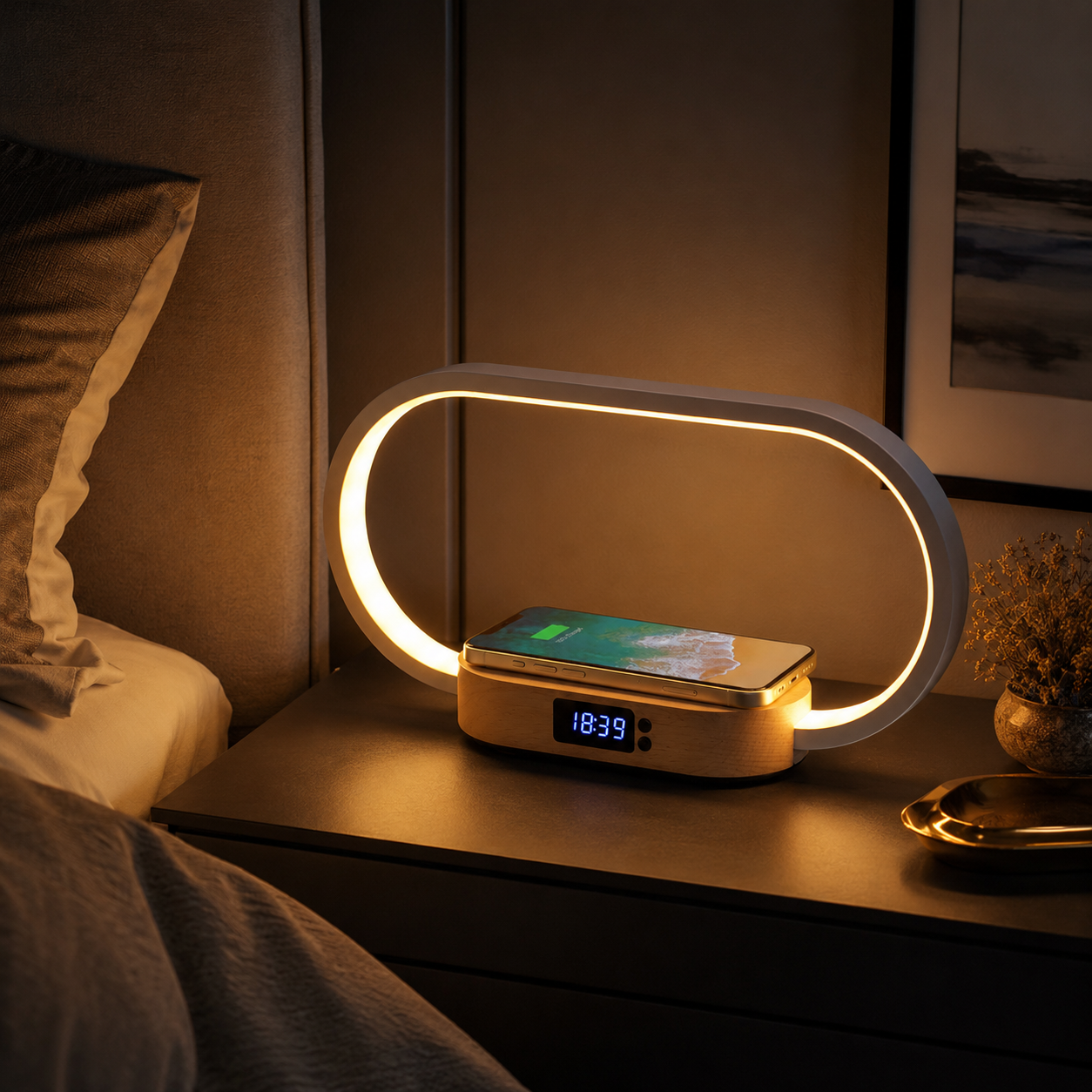 The Halo Bedside Lamp