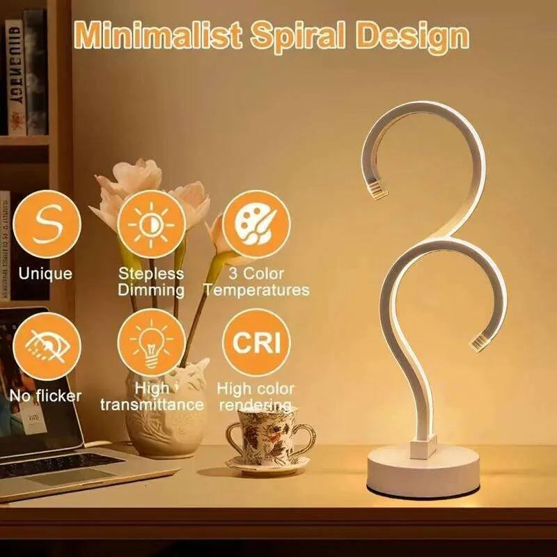 Curve Question Mark Desk Lamp