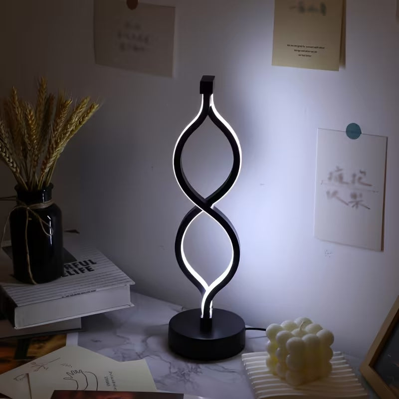 Wave Glow LED Desk Lamp