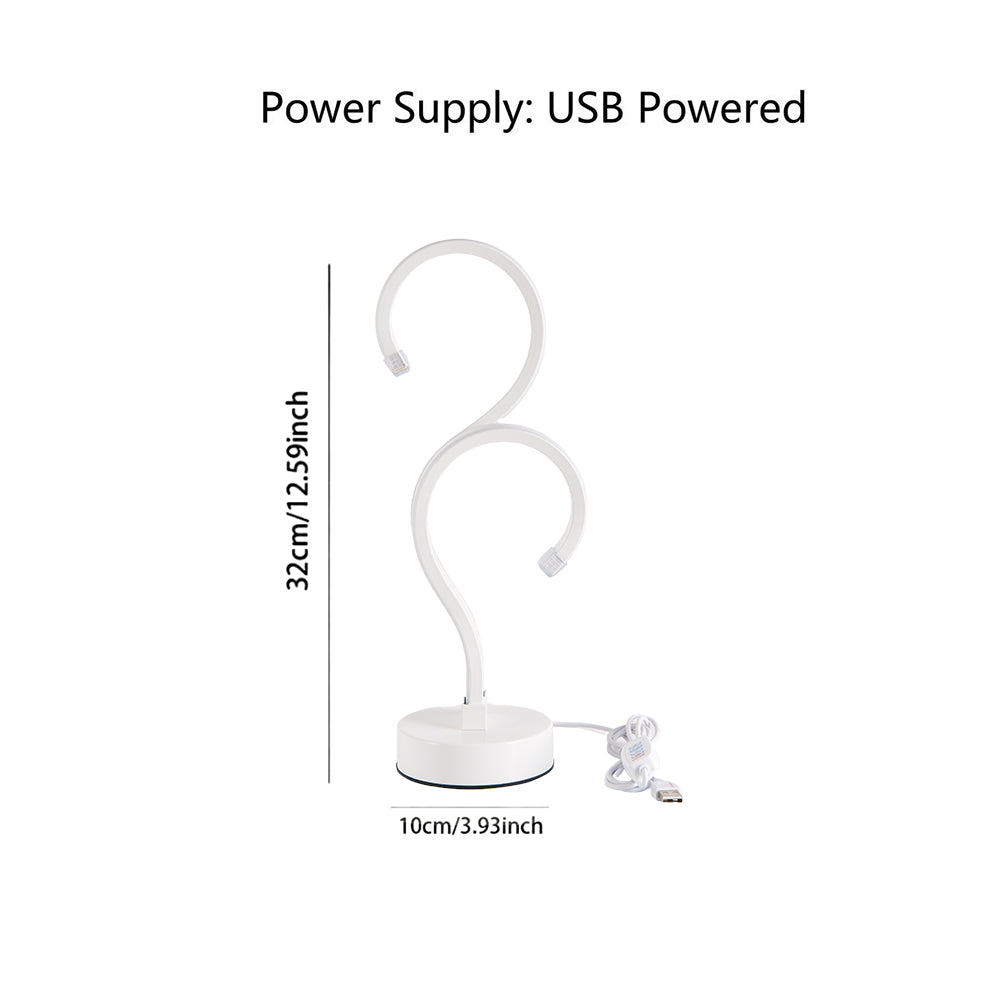 Curve Question Mark Desk Lamp