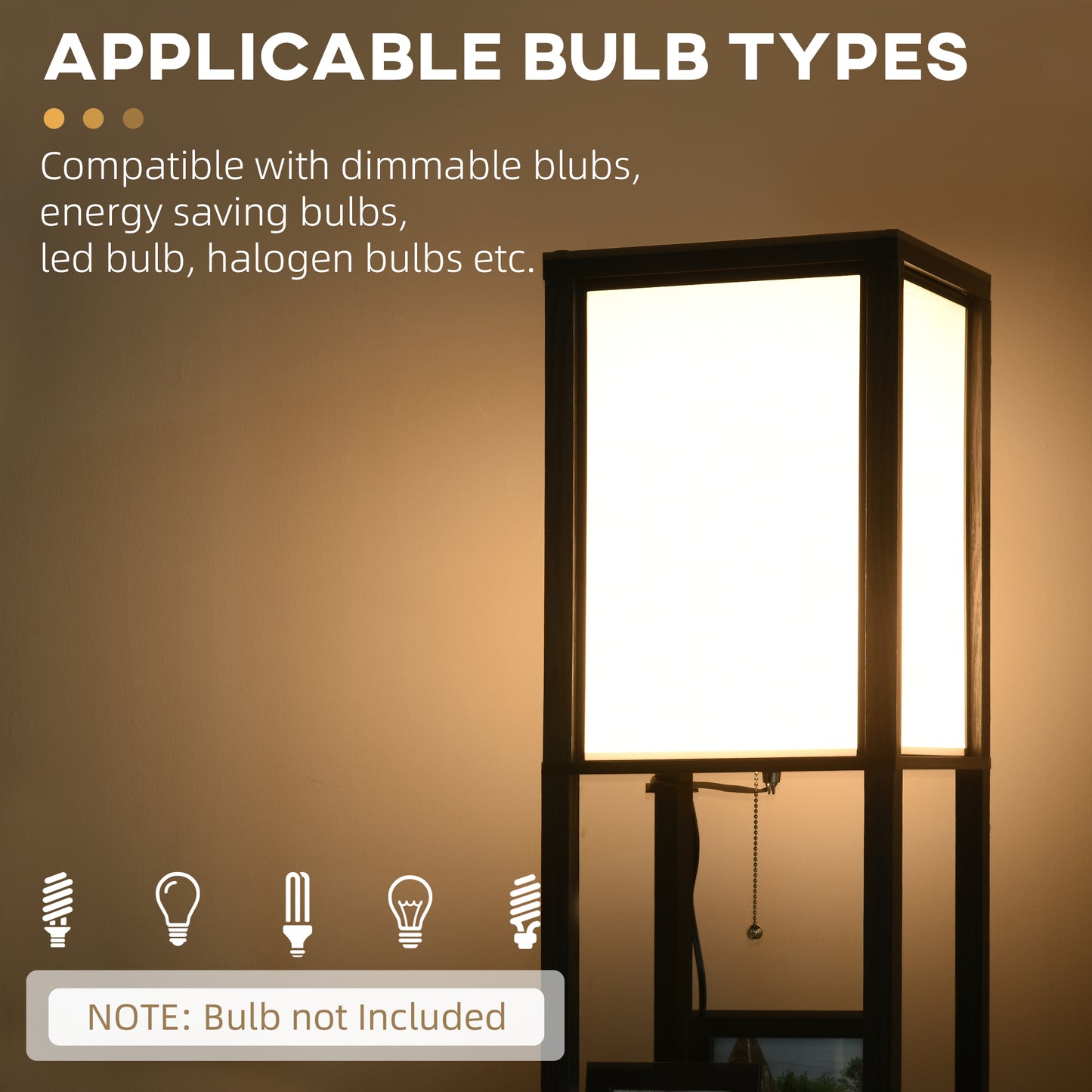 Shadow Box Floor Lamp
